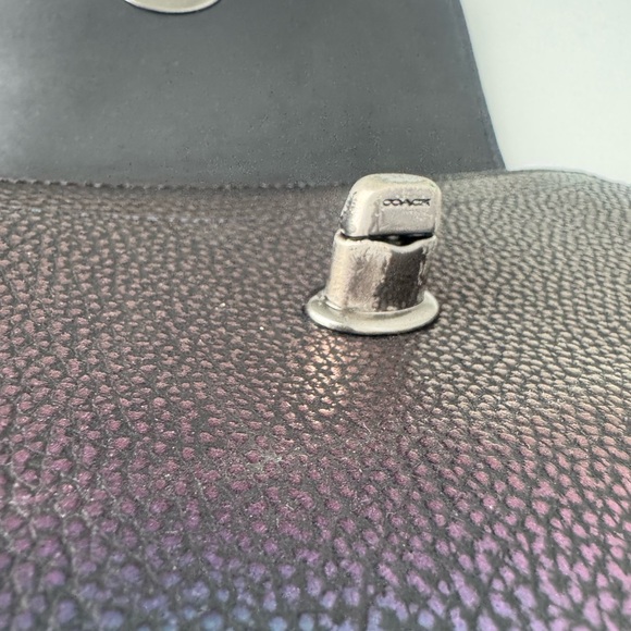 Coach Iridescent Multicolor Genuine Leather Clutch / Large Wallet - Picture 4 of 14